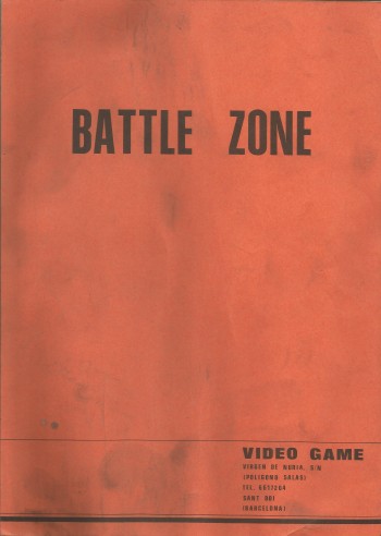 Documentos de  Battle Zone - Videogame Electrogame