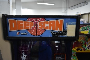 Mueble de la recreativa  Deep Scan - SEGA Sonic