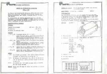 Documentos de  Fuente AC SPPA 100 - Tecfri