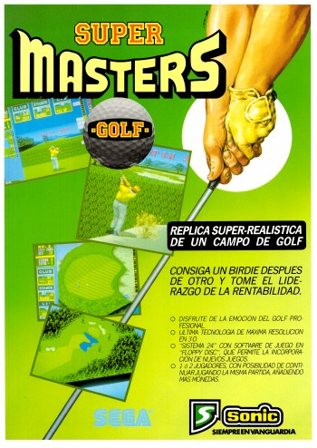 Flyers de  Masters Golf - SEGA Sonic