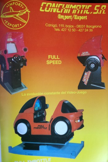 Flyers de  Full Speed Chase HQ - Conchimatic