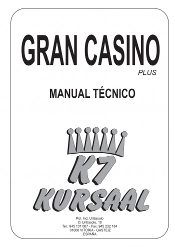 Documentos de  Gran Casino Plus - K7 Kursaal