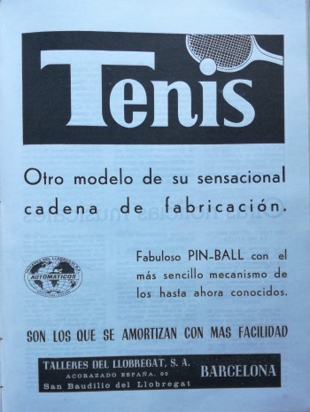 Documentos de  Tenis - Talleres Llobregat
