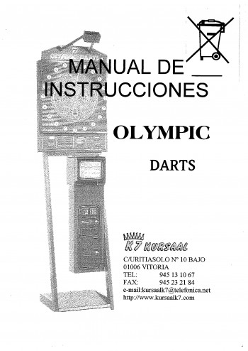 Documentos de  Olympic Darts K7 (v3.11) - K7 Kursaal