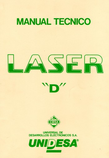 Documentos de  Cirsa Laser - Unidesa CIRSA