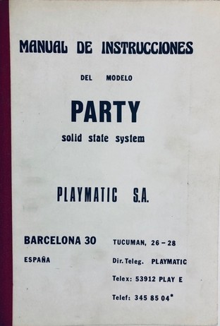 Documentos de  Party - Playmatic