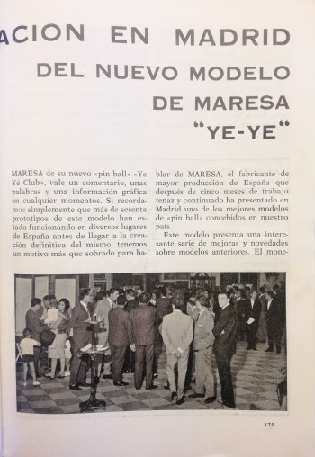 Documentos de  Ye-Ye Club - Maresa