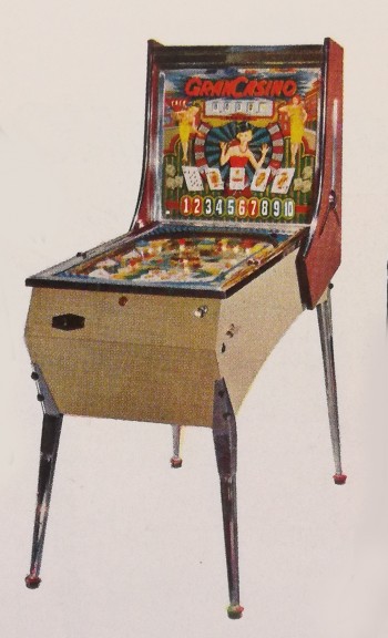Mueble del pinball  Gran Casino - FAER