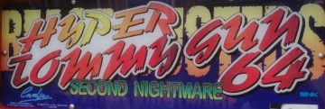 Hyper Tommy Gun 64 Beastbusters Second Nightmare marquee