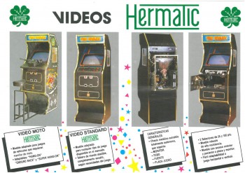 Flyers de  Video Hermatic - Hermatic