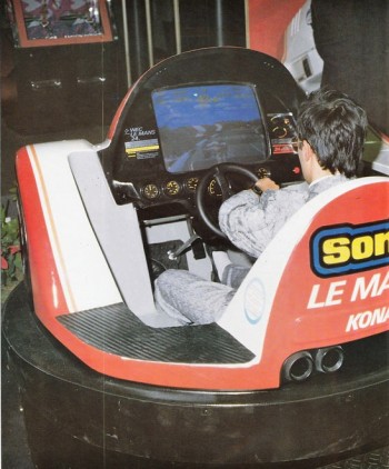Mueble de la recreativa  Sonic Lemans De Luxe (simulador) - SEGA Sonic