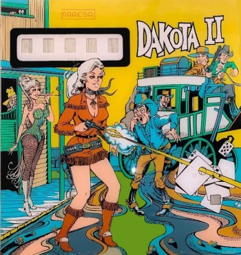 Backglass Dakota II - Maresa