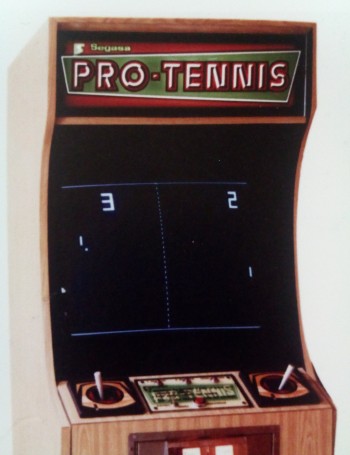 Mueble de la recreativa  Pro Tennis - SEGA Sonic