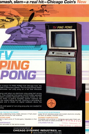 Flyers de  TV Ping Pong - Euromatic SA
