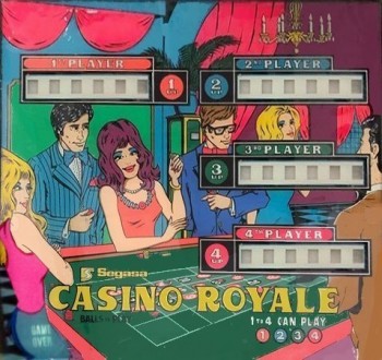 Backglass Casino Royale - Segasa