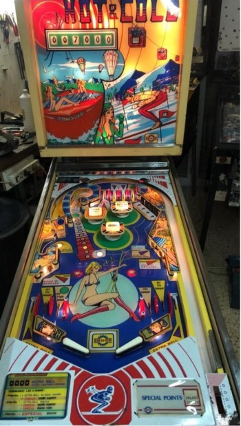 Mueble del pinball  Hot and Cold 1EM - Inder
