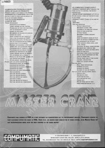 Documentos de  Master Crane (Ganchonew) - Compumatic