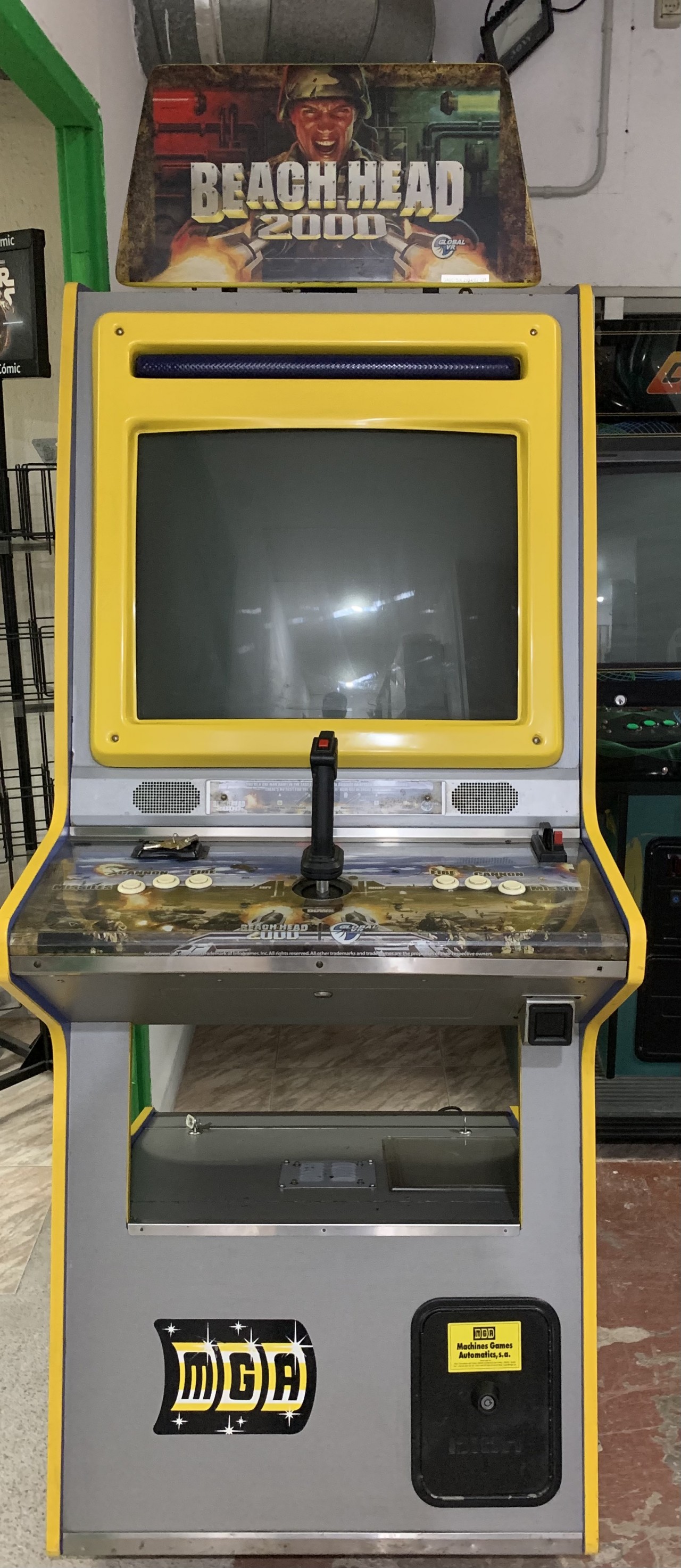 beach head 2000 arcade machine for sale