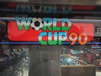 Mueble de la recreativa  World Cup 90 Super Video - SEGA Sonic