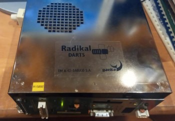 Placa de  Radikal Darts Touch Blue Edition (Version 7.29.25) - Gaelco SA
