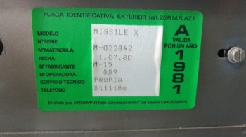 Documentos de  Missile-X - Famare SA