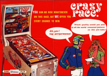 Flyers de  Crazy Race - Recel