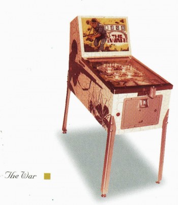 Mueble del pinball  The War - Vaprel