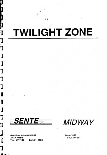 Documentos de  Twilight Zone - Maibesa