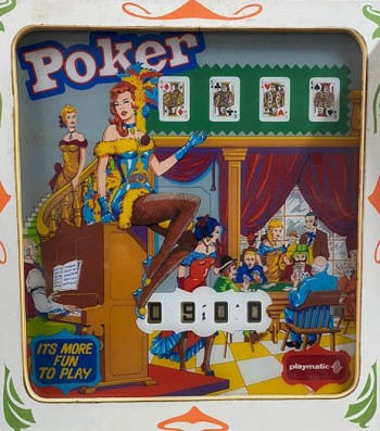 Backglass Poker - Playmatic