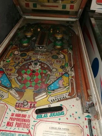 Mueble del pinball  Luna Park - Cedes