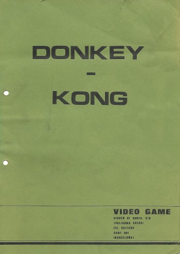 Documentos de  Donkey Kong - Videogame Electrogame