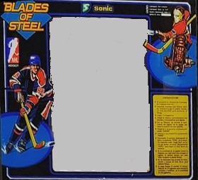 Mueble de la recreativa  Blades of Steel - SEGA Sonic