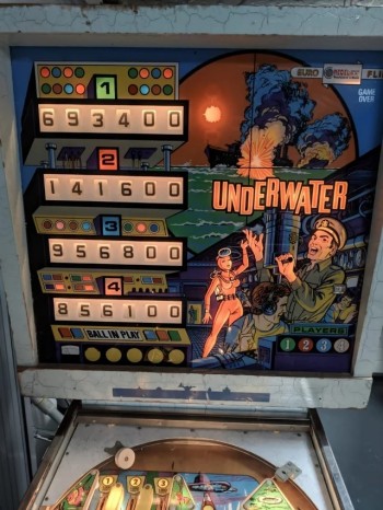 Backglass Underwater - Recel
