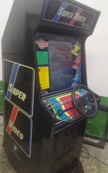 Mueble de la recreativa  Chequered Flag Super Video - SEGA Sonic