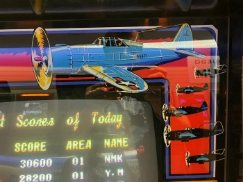 Mueble de la recreativa  P-47 Video Sonic - SEGA Sonic