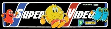 Pacmania Super Video marquee