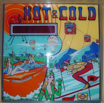 Backglass Hot and Cold - Inder