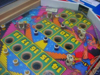 Mueble de la recreativa  Space Game (Bingo 6+1 tarjetas) - Recel