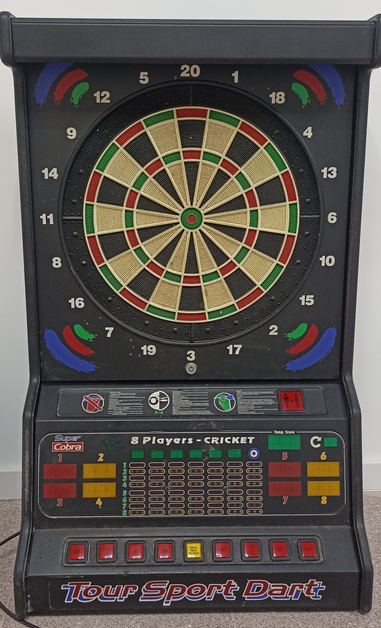 Volcada La Placa Cobra Sport Dart De TourVisi n Con Chip De Sonido AY 