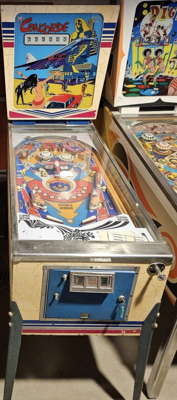 Mueble del pinball  Concorde - Emagar