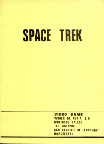 Documentos de  Space Trek - Videogame Electrogame