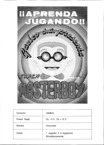 Documentos de  Master Boy (1991) - Gaelco SA