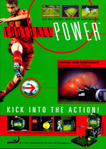 Flyers de  Football Power - Gaelco SA