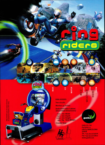 Flyers de  Ring Riders - Gaelco SA