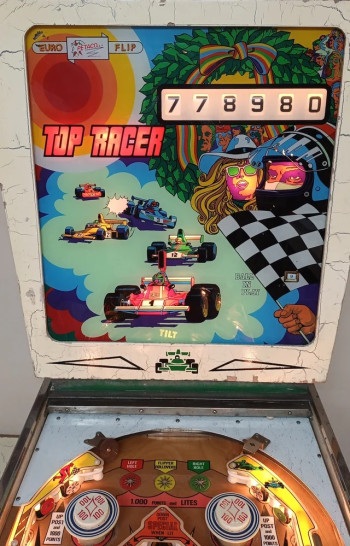 Mueble del pinball  Top Racer - Petaco