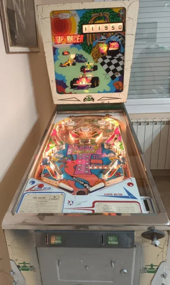 Mueble del pinball  Top Racer - Petaco