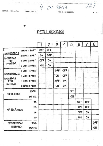 Documentos de  4 en raya - IDSA