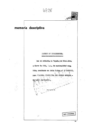 Documentos de  Máquina recreativa con medios ópticos de mando frontales (Periscope) - Segasa