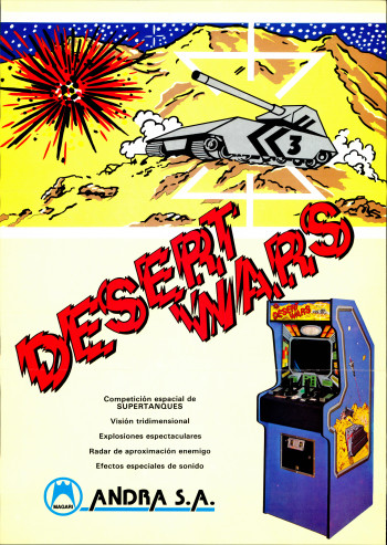 Flyers de  Desert Wars - Andra SA