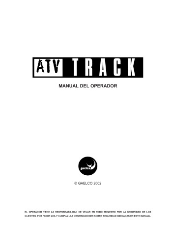 Documentos de  ATV Track - Gaelco SA